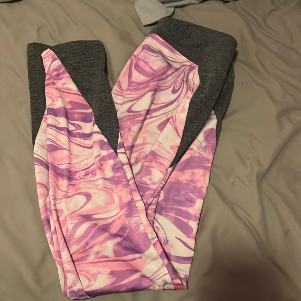 Justice marble leggings